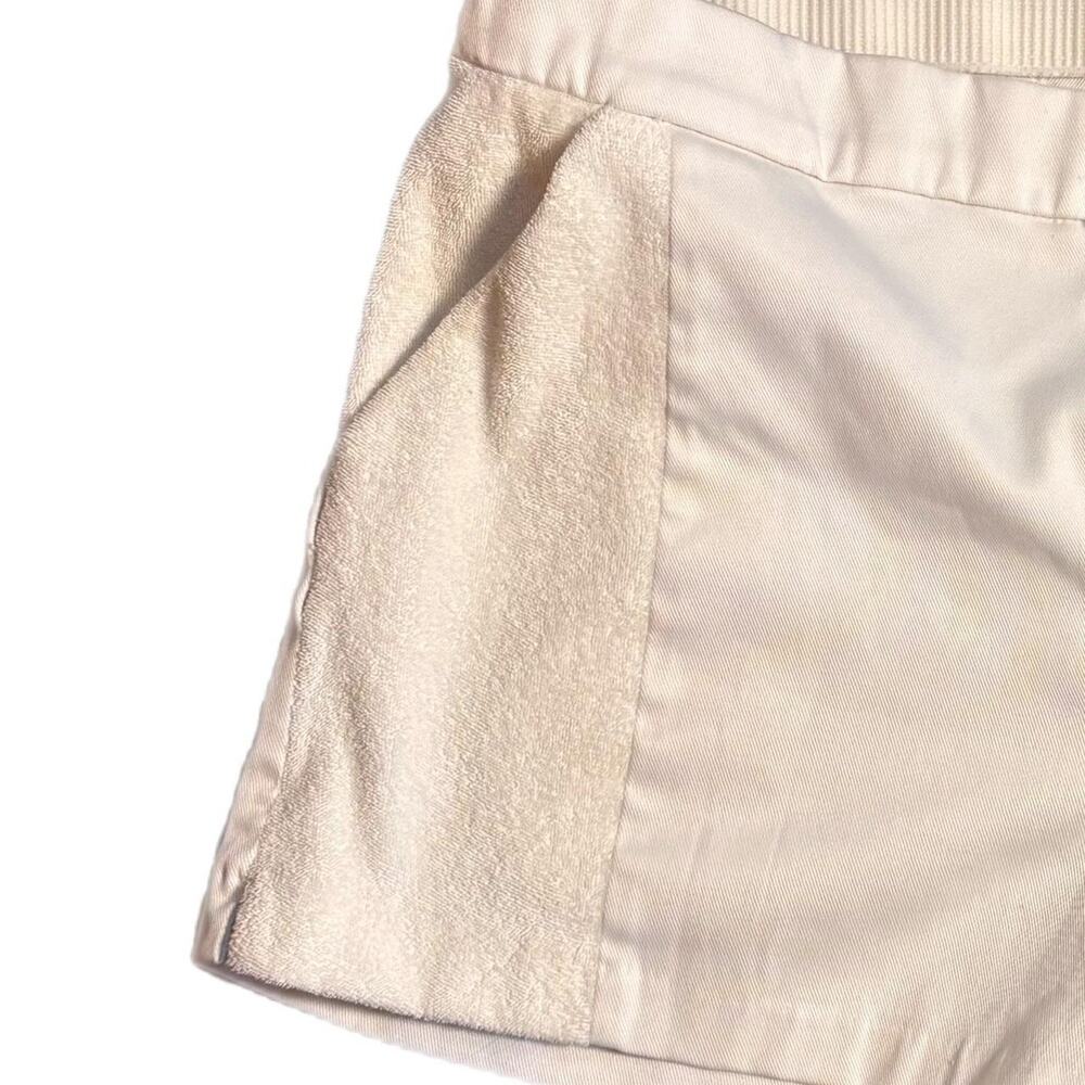 1970s paul sullivan cream colored mens tennis shorts (38) - Picture 3 of 7